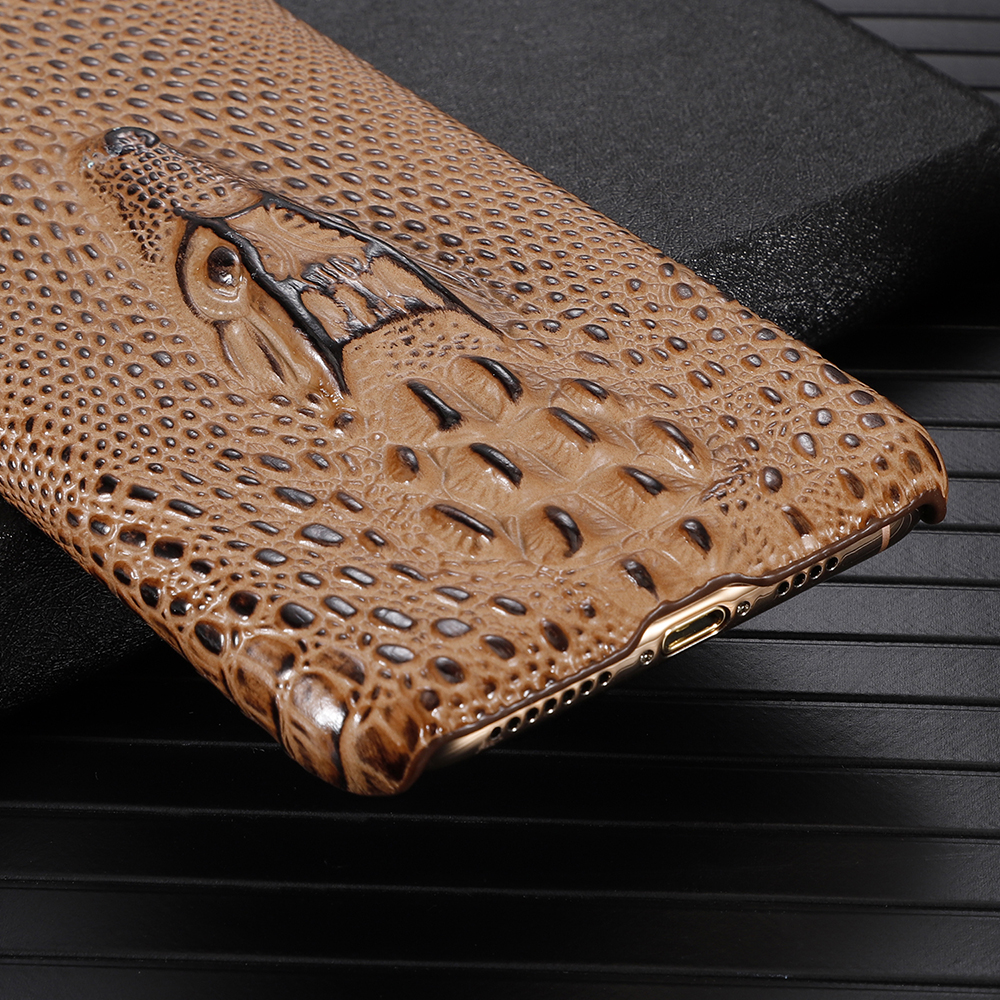 First layer cowhide 3D faucet back case for iPhone 11Pro 11Pro Max
