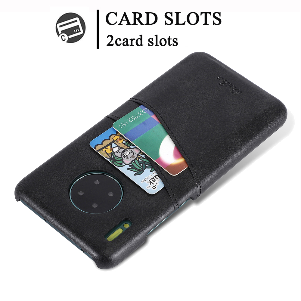 Leather Case With Card Slots For Huawei Mate 30 / Mate 30 Pro
