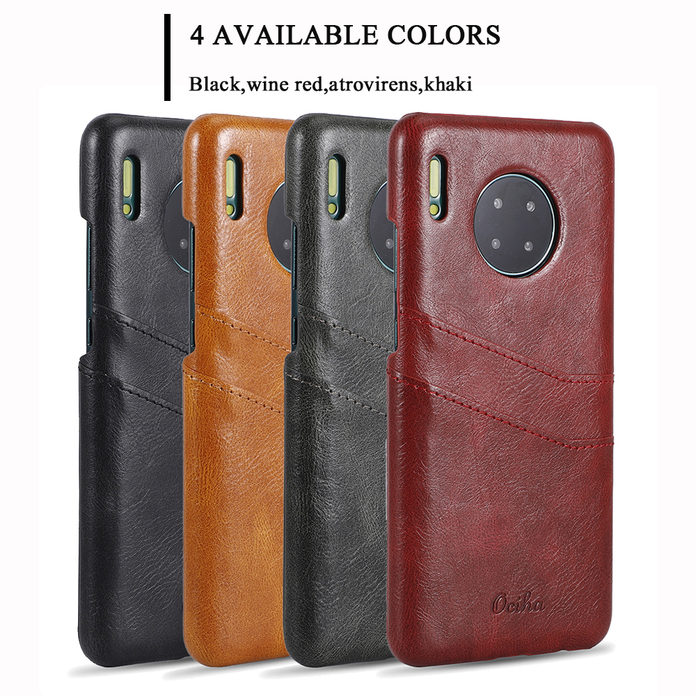 Leather Case With Card Slots For Huawei Mate 30 / Mate 30 Pro
