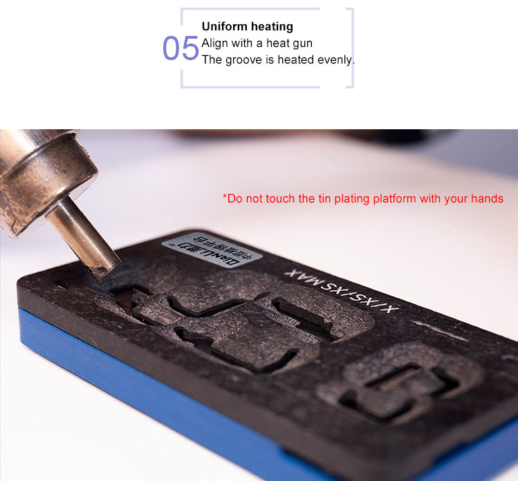 Qianli Middle Layer Planting Platform Middle Frame Reballing Platform For iPhone X XS XSMax