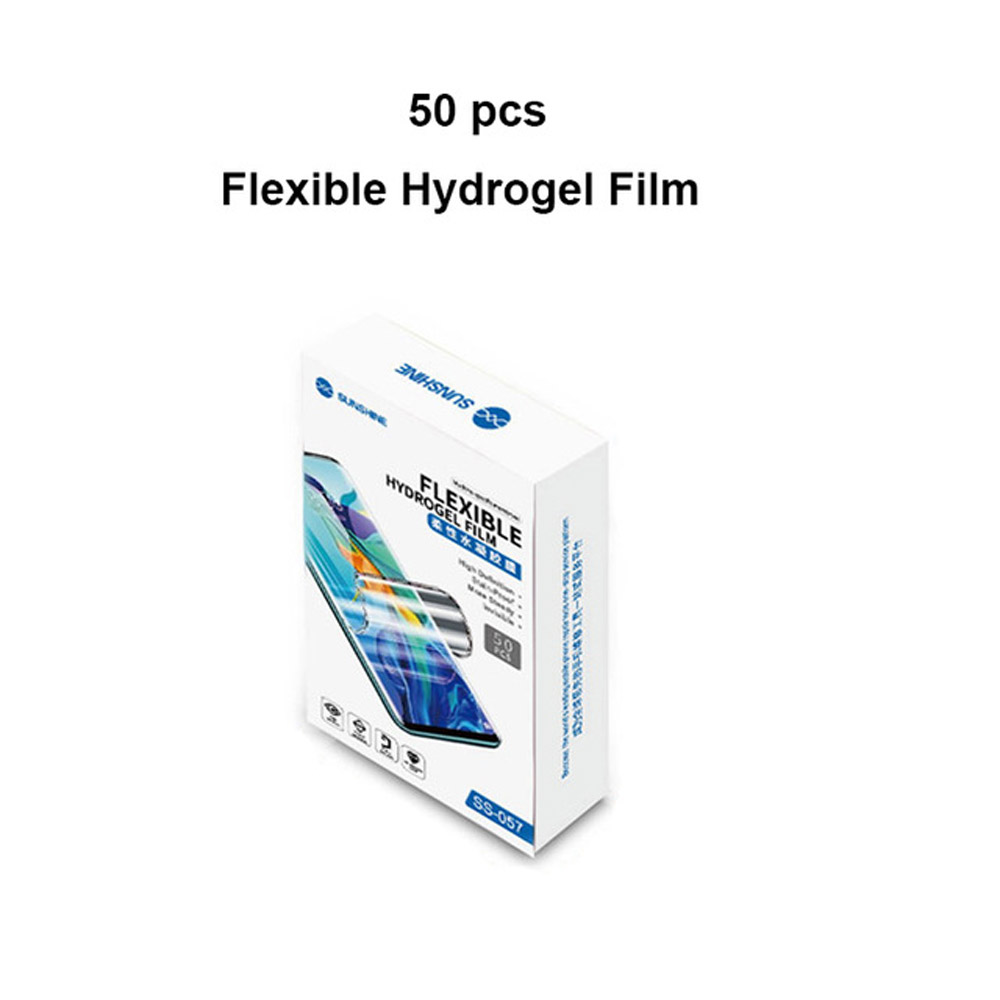 Sunshine SS-057 Flexible hydrogel film compatible for SS-890C machine cutting Front Rear Glass film B
