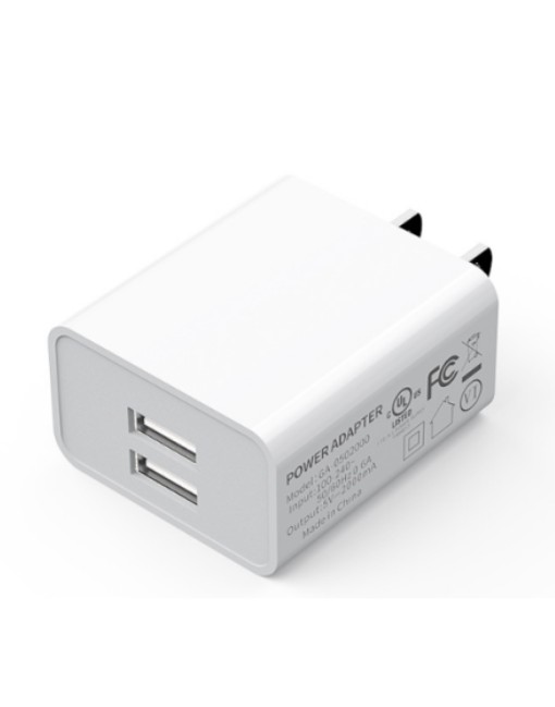 Dual USB Ports 5V 2A Power Adapter For iPhone Samsung Huawei